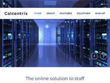 Tablet Screenshot of calcentrix.com